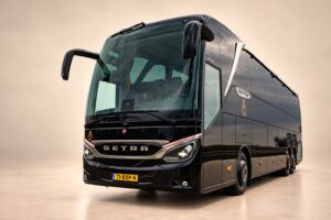 Luxe Zwarte Setra Vip Touringcar